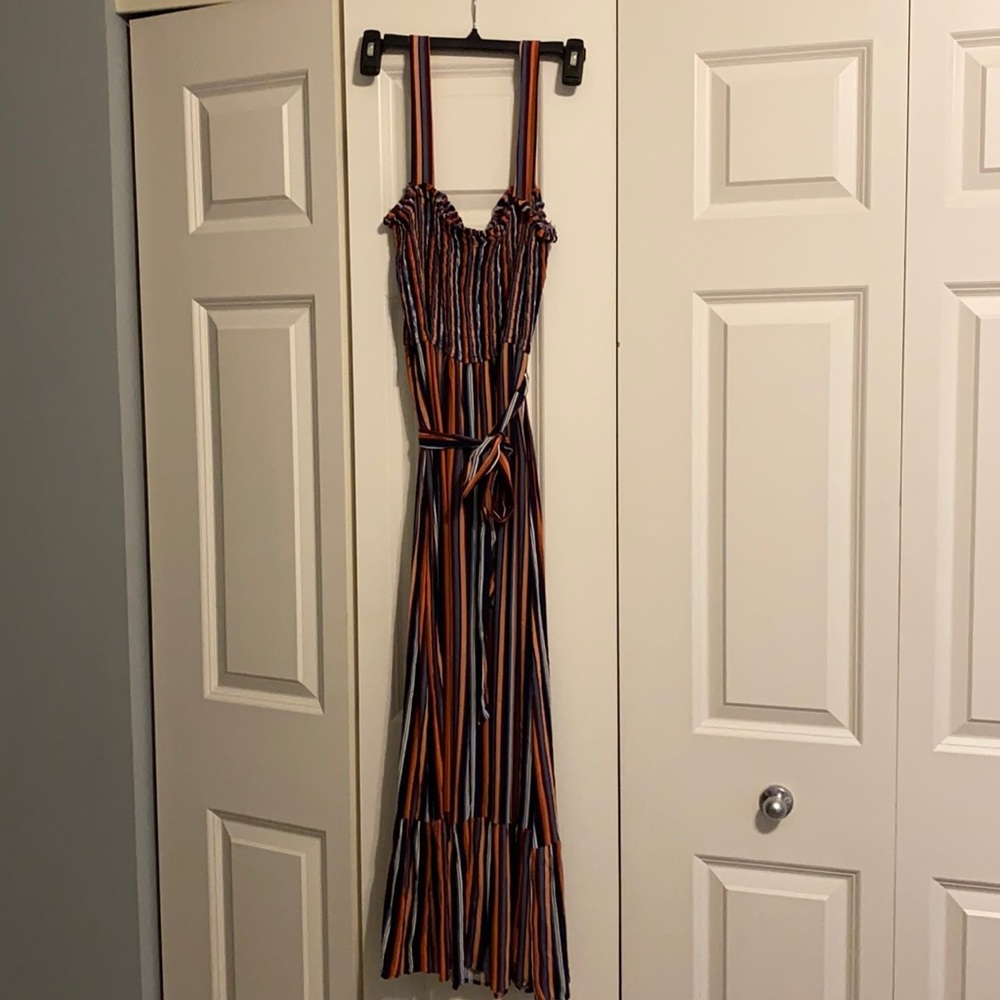 Striped Summer Maxi Dress